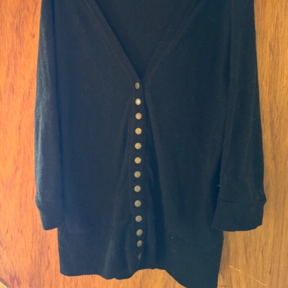 Urban Outfitters Womens Black Cardi Size Medium - Picture 2 of 3